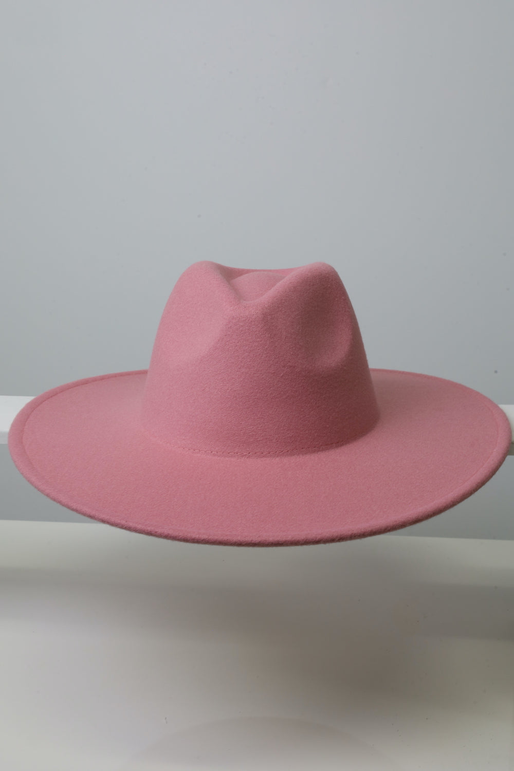 Felt Fedora - Pinch Narrow Crown - Orchid