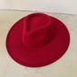 Felt Fedora Hats - Pinch Wide Crown